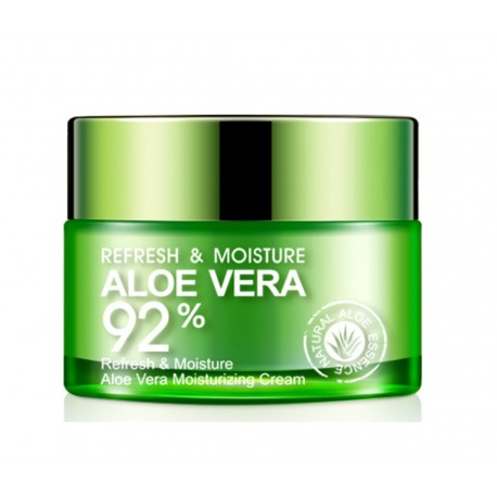 Увлажняющий крем для лица Bioaqua Refresh & Moisture Aloe Vera 92% 50 г  оптом-2