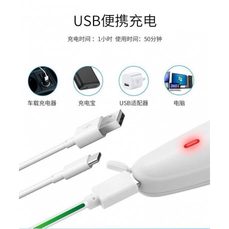 Машинка для депиляции Time Name Shave Nao 7 в 1 с насадками-3