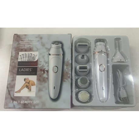 Машинка для депиляции Time Name Shave Nao 7 в 1 с насадками-4