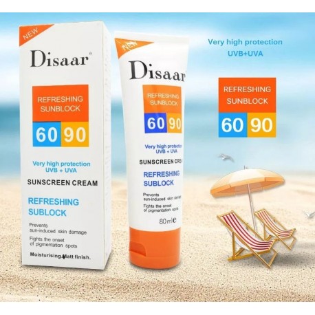 Солнцезащитный крем Disaar Sunscreen Cream SPF 50 80 г  оптом-3