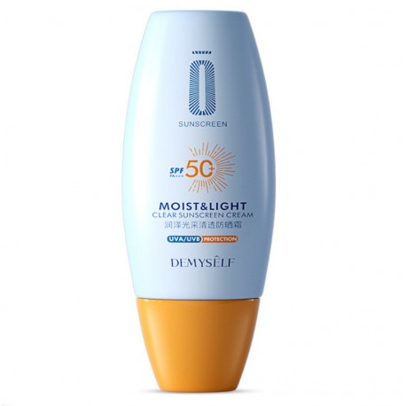 Солнцезащитный крем Moist & Light Clear Sunscreen Cream SPF 50 30мл  оптом