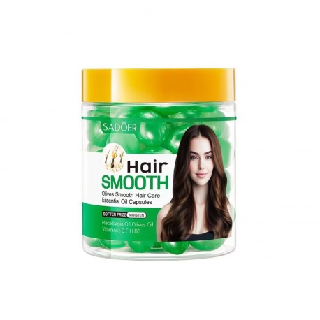 Капсулы для волос Sadoer Hair Smooth Olives Hair Care Essential Oil Capsules 60 х 1 мл оптом