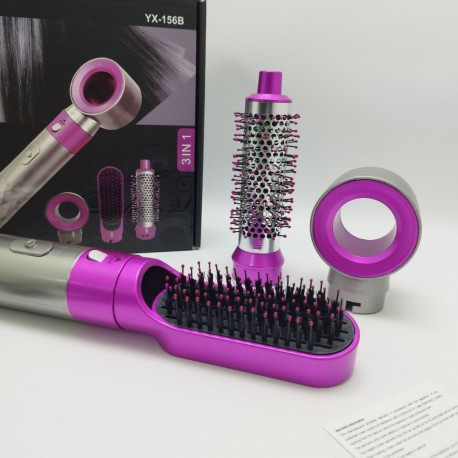 Стайлер-фен 3 в 1 для укладки волос Hot Air Styler с 3 насадками-4