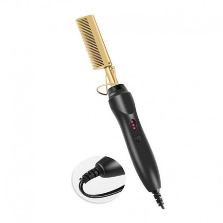 Электрическая расческа-выпрямитель для волос 2 в 1  оптом-2