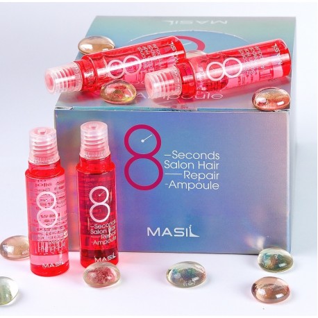 Маска-филлер для волос Masil 8 Seconds Salon Hair Repair Ampoule 15мл  оптом-3