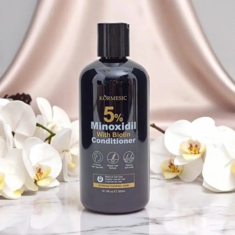 Кондиционер для укрепления волос KORMESIC 5% Minoxidil with Biotin Conditioner 300 мл оптом-4