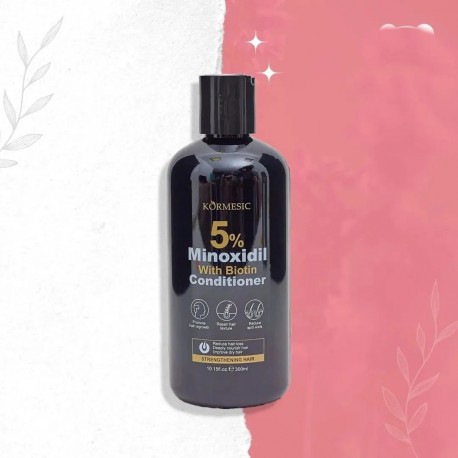Кондиционер для укрепления волос KORMESIC 5% Minoxidil with Biotin Conditioner 300 мл оптом-2