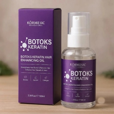 Масло для волос KORMESIC Professional Botox Keratin Hair Enhancing Oil 100 мл оптом-2