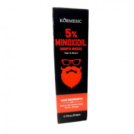 Мусс KORMESIC 5% Minoxidil Growth Serum для роста бороды 60 мл оптом-2