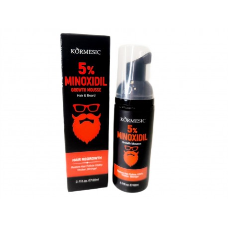 Мусс KORMESIC 5% Minoxidil Growth Serum для роста бороды 60 мл оптом-1
