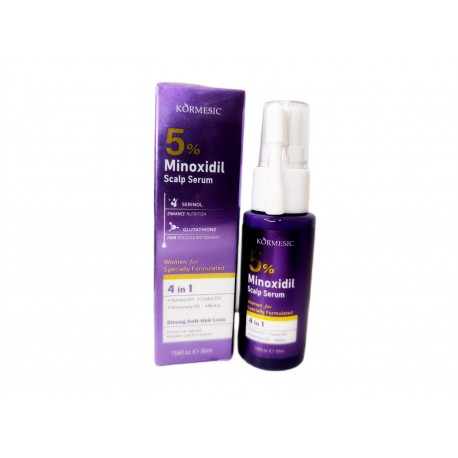 Мусс-шампунь 4в1 KORMESIC 5% Minoxidil Shampoo Mousse против выпадения волос 60 мл оптом-1