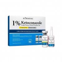 Набор KORMESIC 1% Ketoconazole Anti-Dandruff Topical Solution для кожи головы 5 х 50 мг+5 х 3 мл