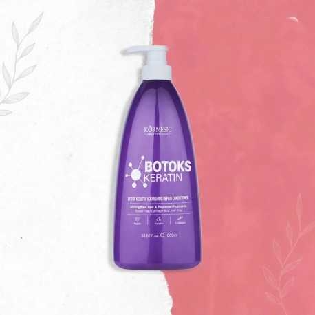 Шампунь для волос KORMESIC Professional Botox Keratin Light Smoothing Shampoo 1000 мл оптом-3