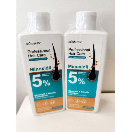 Кондиционер для волос KORMESIC Professional Hair Care 5% Minoxidil & Keratin Conditioner 265 мл оптом-5