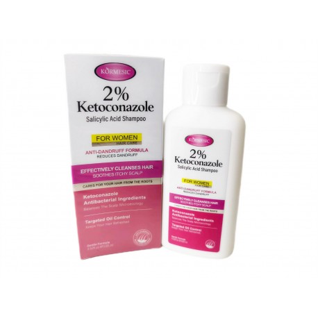 Шампунь KORMESIC 2% Ketoconazole Salicylic Acid Shampoo против перхоти 100 мл оптом-1