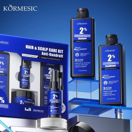 Шампунь против перхоти KORMESIC 2% Ketoconazole Shampoo 350 г оптом-2
