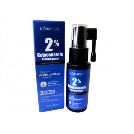 Сыворотка KORMESIC 2% Ketoconazole Essence Water эссенция-вода против перхоти 30 мл оптом-1