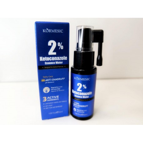 Сыворотка KORMESIC 2% Ketoconazole Essence Water эссенция-вода против перхоти 30 мл оптом-2