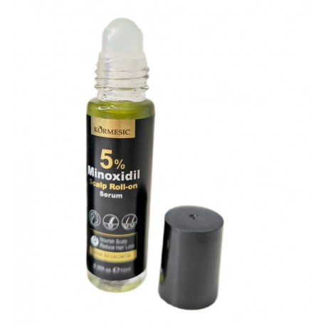 Сыворотка KORMESIC 5% Minoxidil Scalp Roll-on Serum для стимуляции роста волос 10 мл оптом