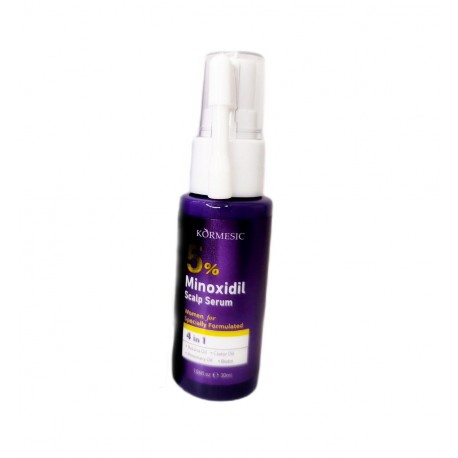 Сыворотка KORMESIC 5% Minoxidil Scalp Serum 4в1 против выпадения волос 30 мл оптом