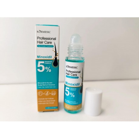 Сыворотка KORMESIC Minoxidil 5% with Keratin Serum для роста густых волос 30 мл оптом-1