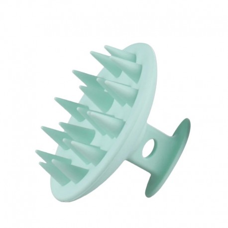 Силиконовая щетка-массажер для мытья волос  оптом-1