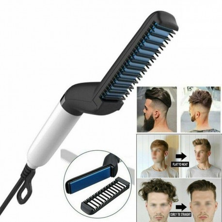 Мужской Стайлер для Укладки Волос и Бороды Hair Straightener  оптом-3