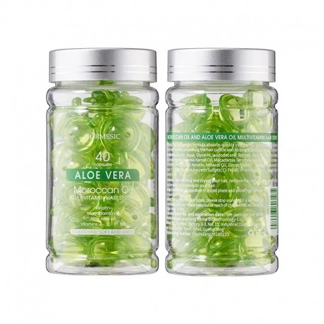 Сыворотка для волос KORMESIC Aloe Vera Multivitamin Hair Serum Алоэ Вера 40 капсул оптом-1