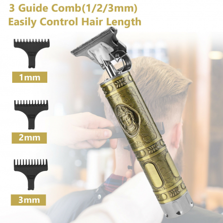 Машинка для Стрижки Волос Hairclipper Trimmer Professional  оптом-13