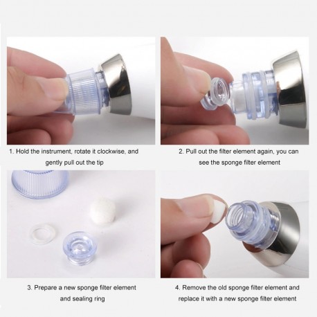 Вакуумный очиститель пор Derma Suction  оптом-6