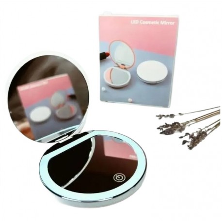 LED Зеркало для макияжа высокой четкости, круглое  оптом
