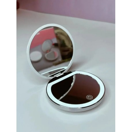 LED Зеркало для макияжа высокой четкости, круглое  оптом-5