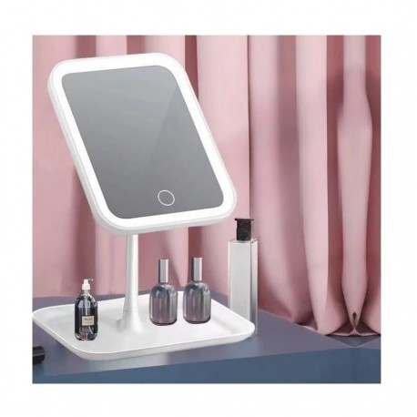 Косметическое зеркало с подсветкой, прямоугольное-2