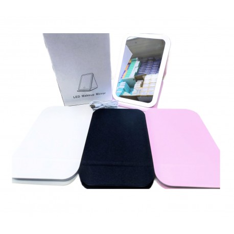 LED зеркало складное LED Makeup Mirror ультратонкое для макияжа  оптом-1