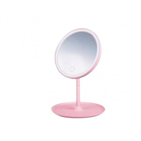 Зеркало круглое для макияжа с LED подсветкой-2