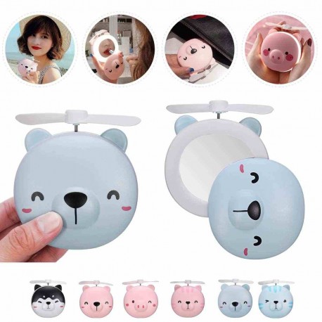 Зеркало-вентилятор с подсветкой Mini Fan  оптом-8