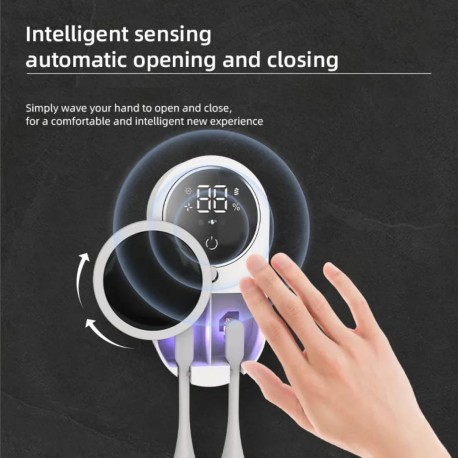 Бытовой стерилизатор зубных щеток для умного дома, УФ-стерилизация, сушка-8