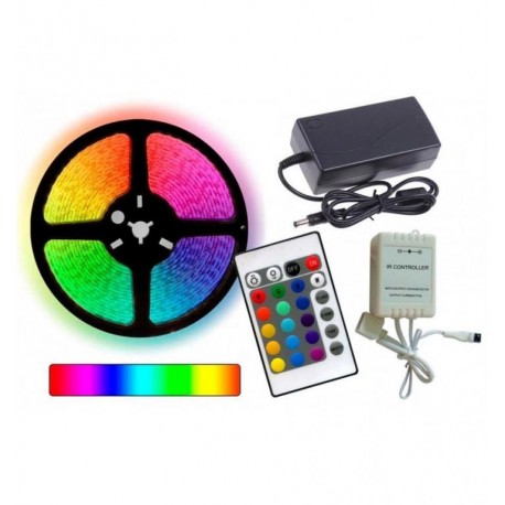 Светодиодная LED лента, 5м с пультом   оптом-2
