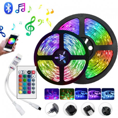 Светодиодная LED лента, 5м с пультом   оптом-3