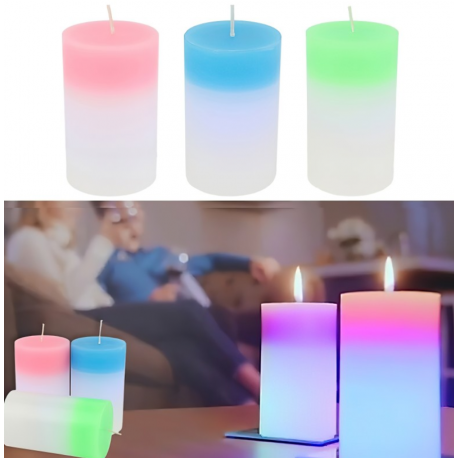 Восковая декоративная LED свеча ночник на батарейках Candled Magic   оптом-9