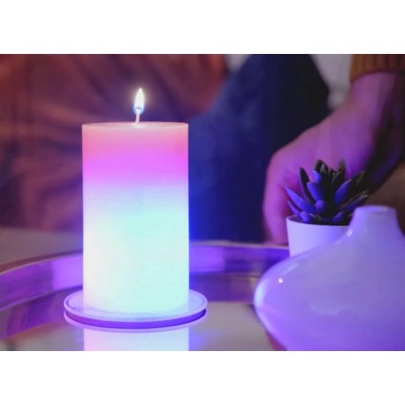 Восковая декоративная LED свеча ночник на батарейках Candled Magic   оптом-11