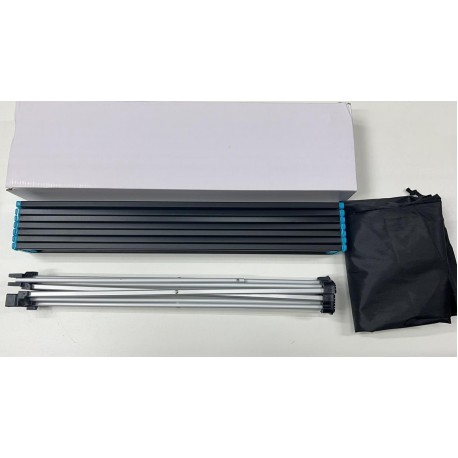 Стол походный cкладной туристический 56х40 см, алюминиевый  оптом-3