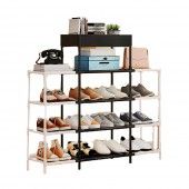 Стойка-обувница SHOE RACK для обуви в гардеробную 6 ярусов 