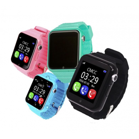 Детские часы с GPS Smart Baby Watch V7  оптом