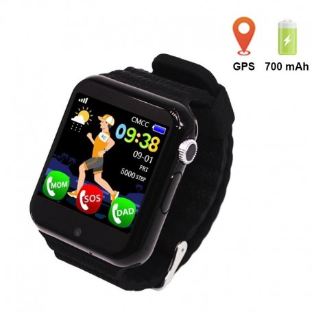 Детские часы с GPS Smart Baby Watch V7  оптом-7