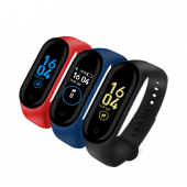 Умный фитнес браслет М4 цветной экран 