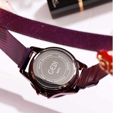 Наручные кварцевые женские часы Gedi   оптом-7