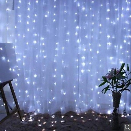 Светодиодная гирлянда - интерьерная штора 1,8*1,8 метра  оптом