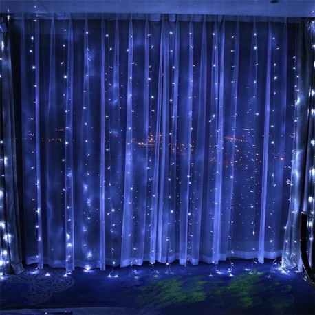 Светодиодная гирлянда - интерьерная штора 1,8*1,8 метра  оптом-4