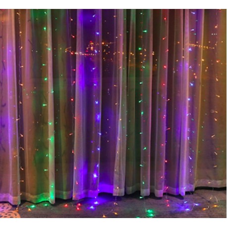 Светодиодная гирлянда - интерьерная штора 1,8*1,8 метра  оптом-5